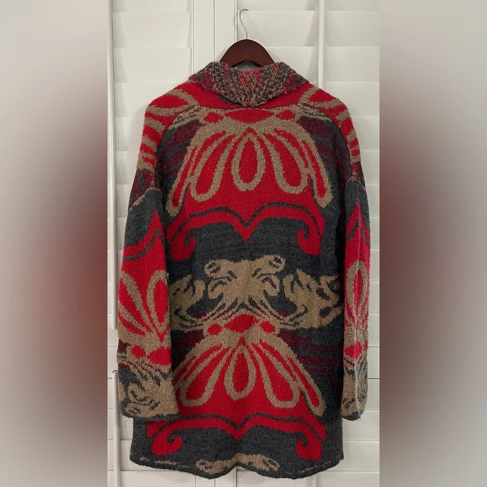 Free People Winters Day Bliss Wool Blend Oversized Cardigan - Picture 6 of 11